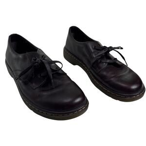 Men's Dr. Martens Airwair Brown Leather Softwair Oxford Casual Shoes Size 10 y2k